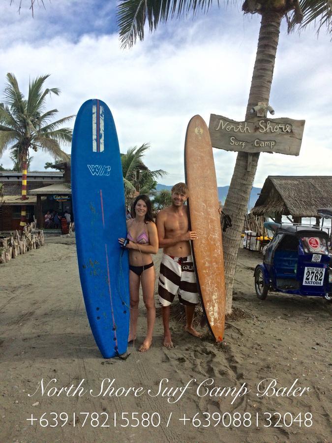 North Shore Surf Camp Hotel Baler Exterior foto